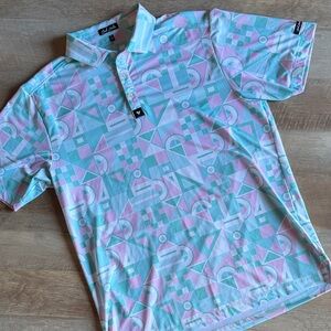 Bad Birdie Men’s Golf XL Pastel Geometric